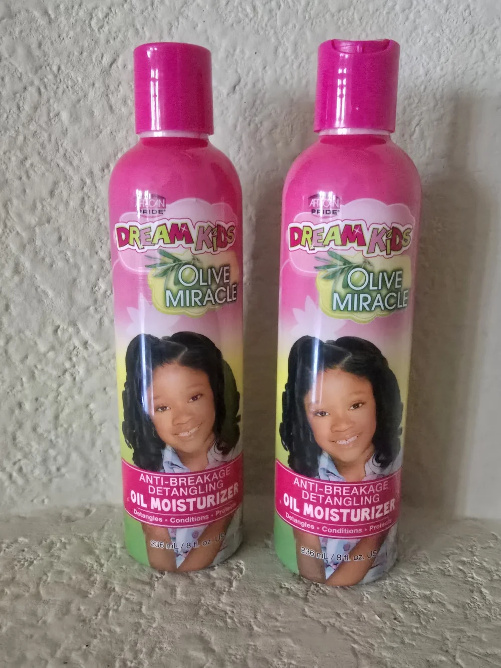 Olive Miracle Pink Anti-Breakage Detangling Oil Moisturizer